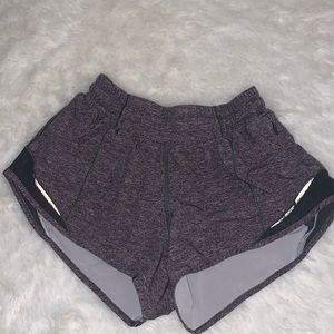 gray lululemon shorts